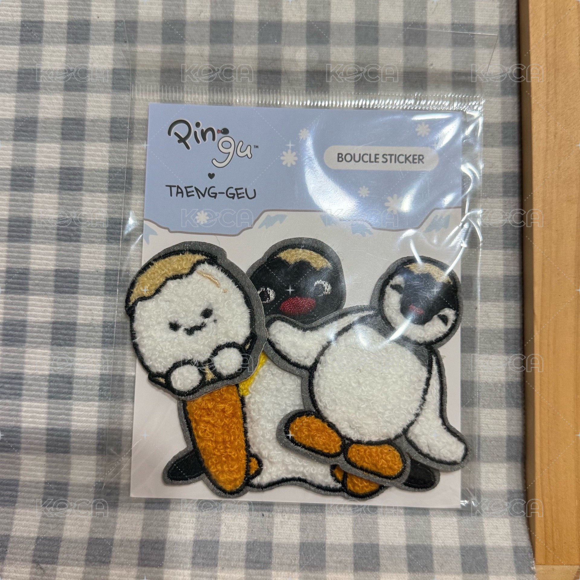 PINGU太蛋布貼紙