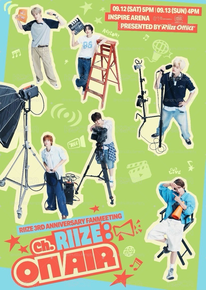 RIIZE: ON AIR 入場禮