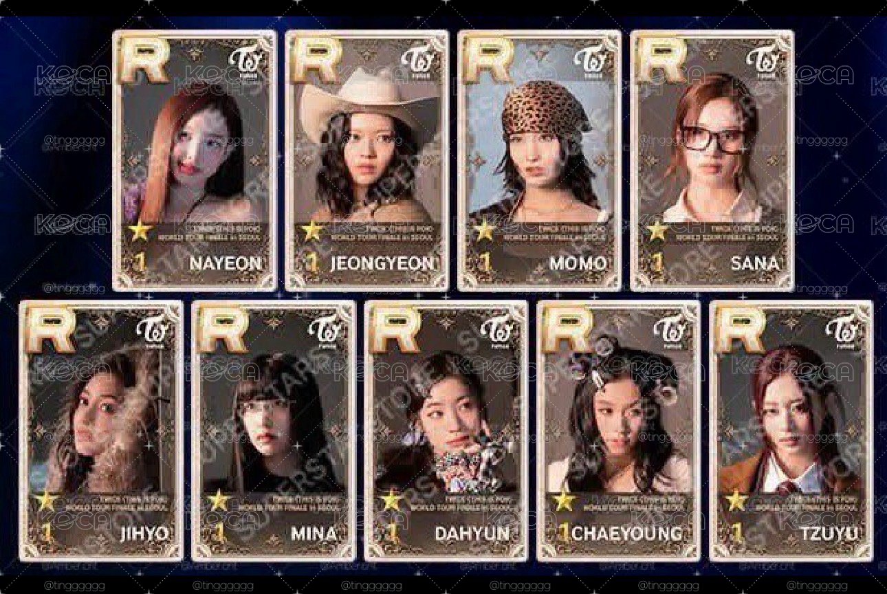 TWICE SUPERSTAR 遊戲卡 THIS IS FOR FINALE Event1