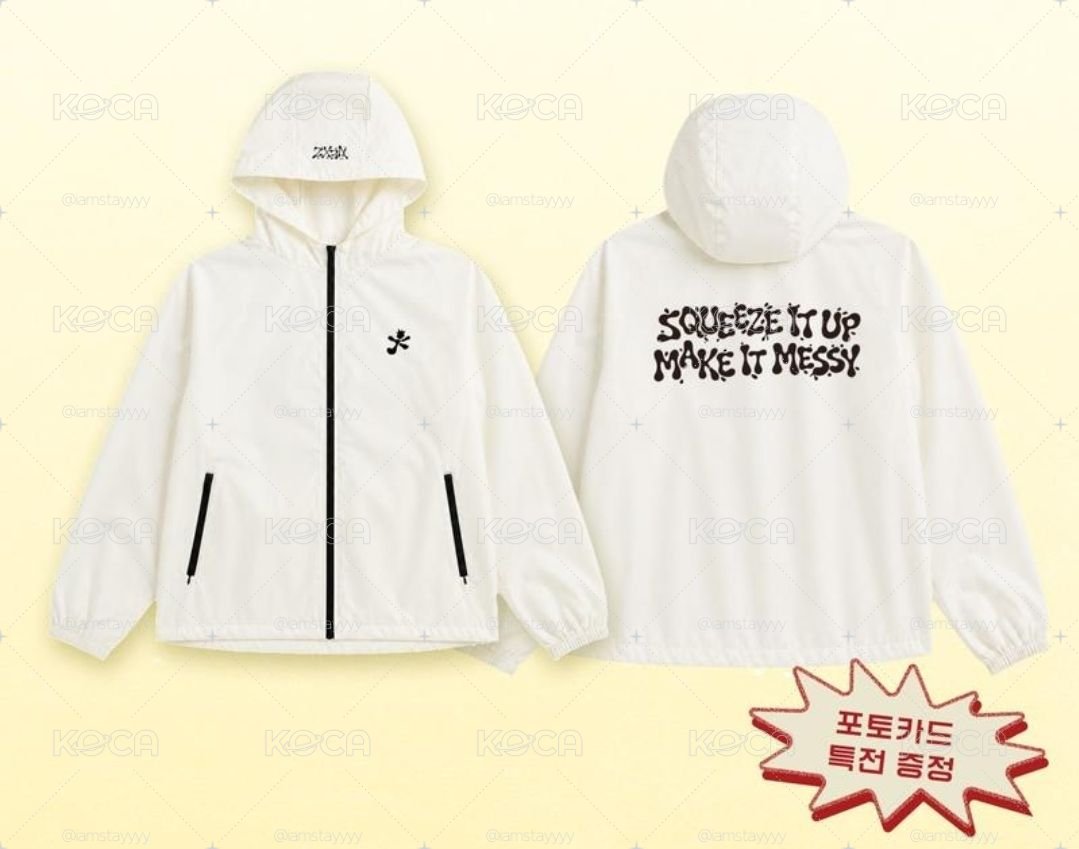 SAUCIN'快閃外套 隨機徽章
