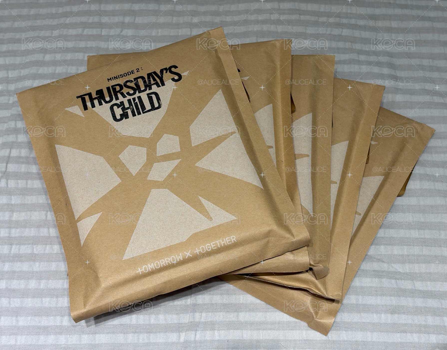 迷四 Thursday's child單封一套 小卡全是對應成員.ᐟ