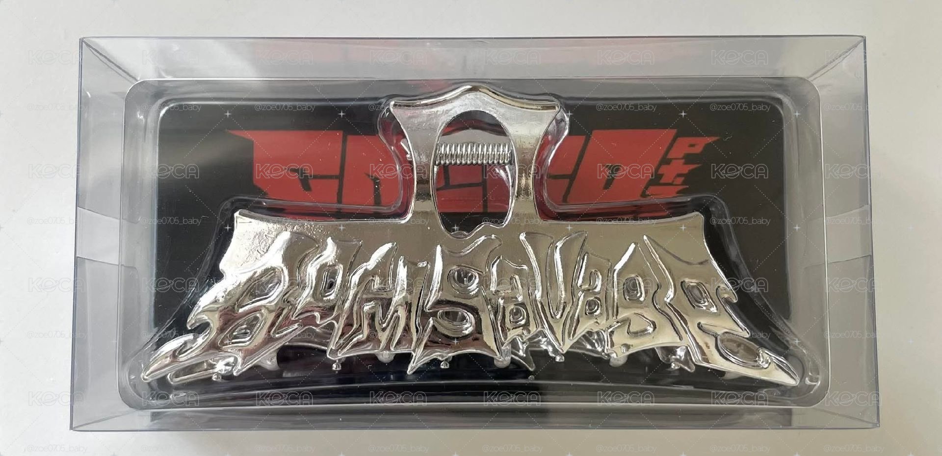 PLAVE 迷四MD BORN SAVAGE 金屬鯊魚夾