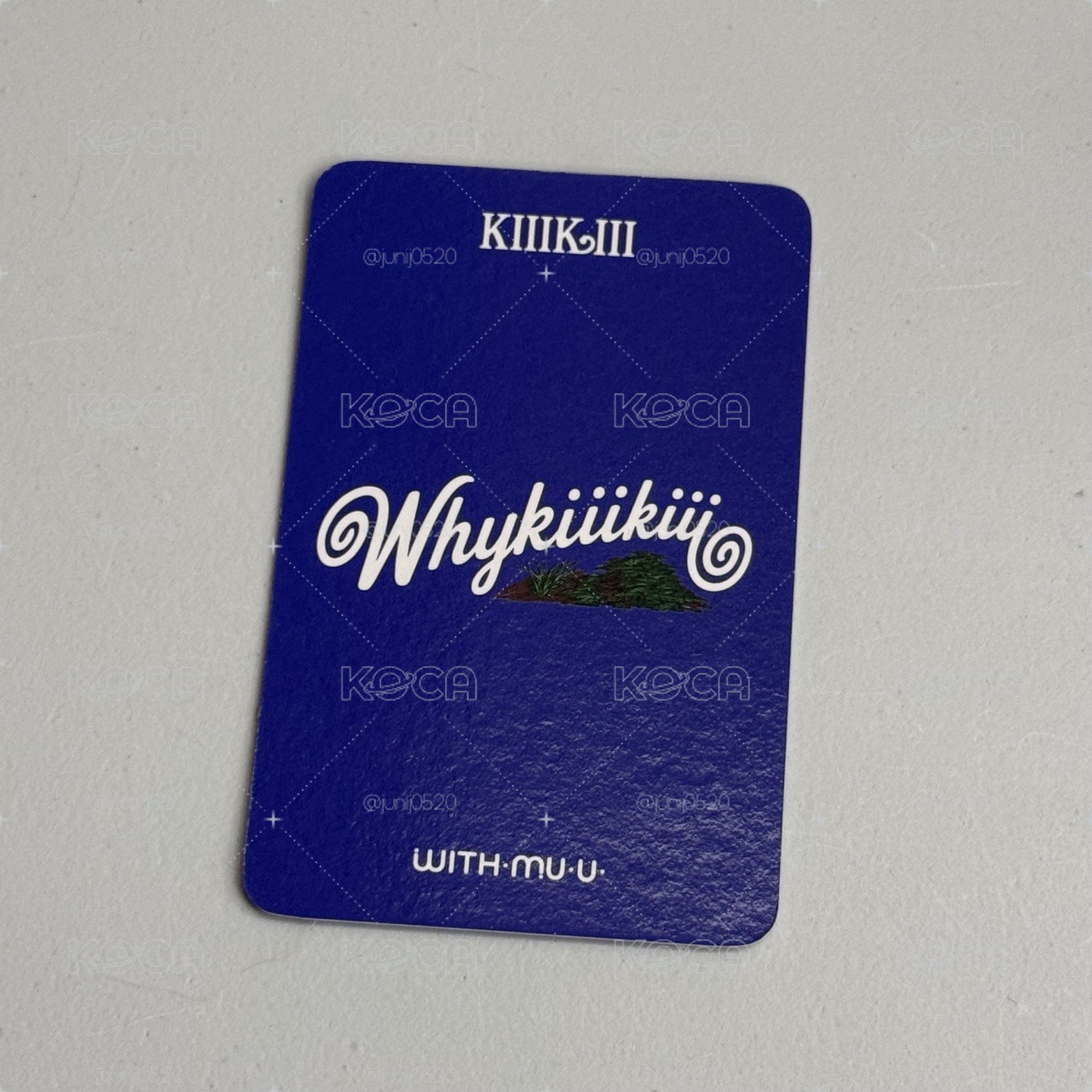 KiiiKiii leesol wm幸運卡