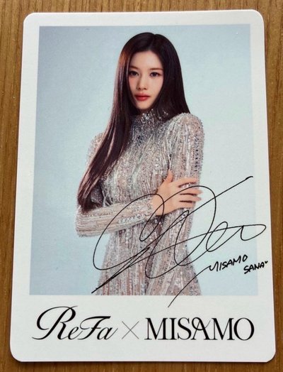 現貨！紗💜ReFa代言卡