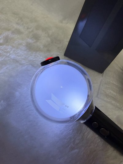 【ARMY 絕版收藏】BTS OFFICIAL LIGHT STICK SE 迷你小手燈（鑰匙圈）競標 💜