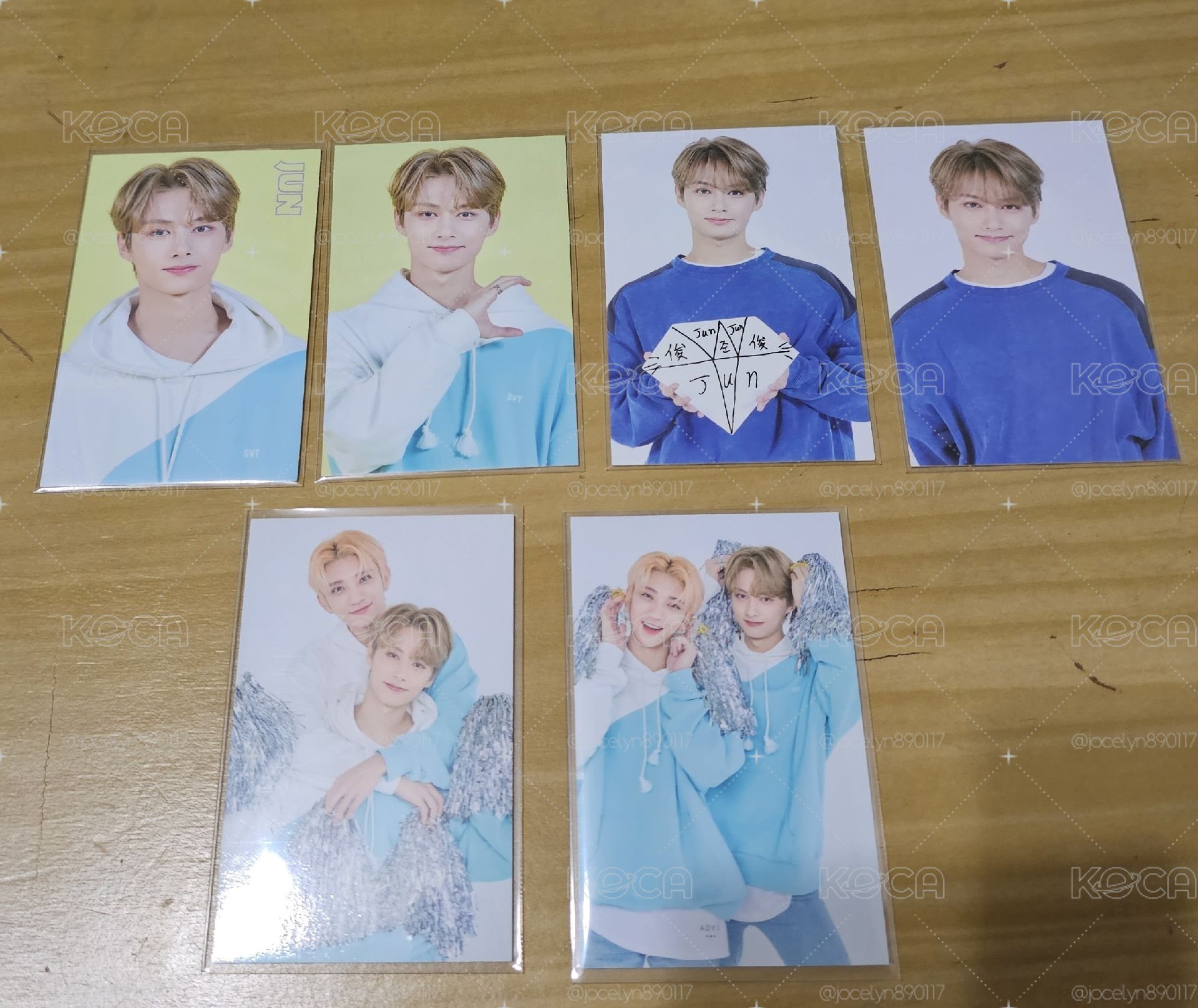 SEVENTEEN 克拉島隨機卡