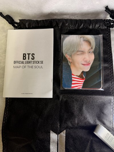 【官方正品】BTS 阿米棒 SE 特別版手燈（盒裝完整/功能正常/含完整7人小卡）💜