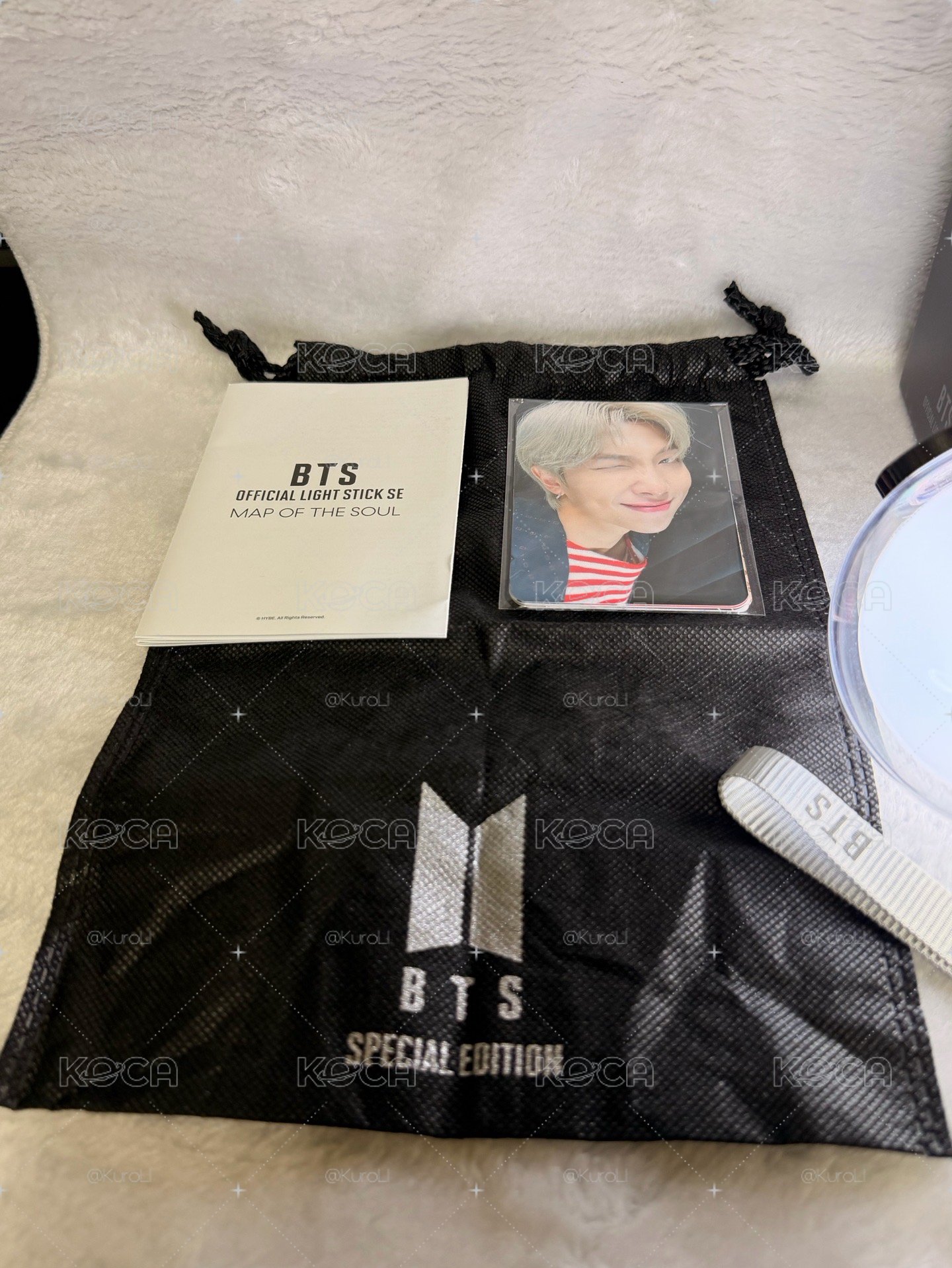 【官方正品】BTS 阿米棒 SE 特別版手燈（盒裝完整/功能正常/含完整7人小卡）💜