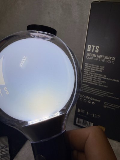【官方正品】BTS 阿米棒 SE 特別版手燈（盒裝完整/功能正常/含完整7人小卡）💜