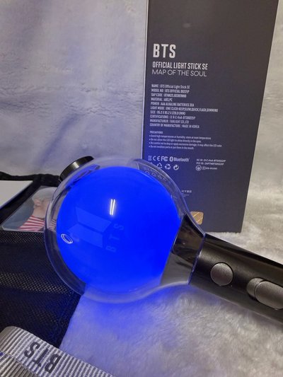 【官方正品】BTS 阿米棒 SE 特別版手燈（盒裝完整/功能正常/含完整7人小卡）💜