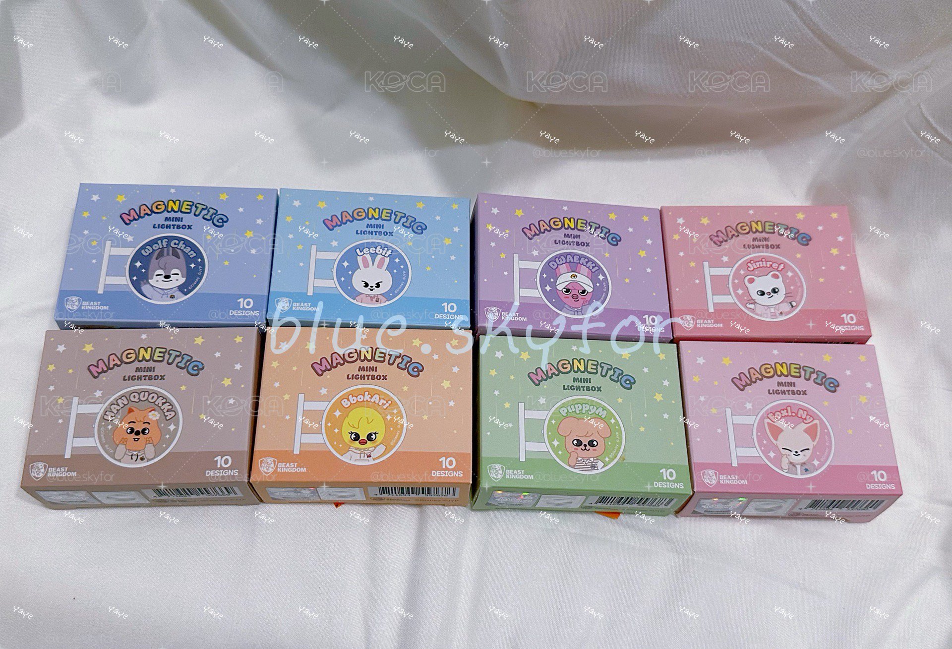 SKZ 動物方城市 磁鐵 貼紙包 蛋娃 零錢包 大坐娃