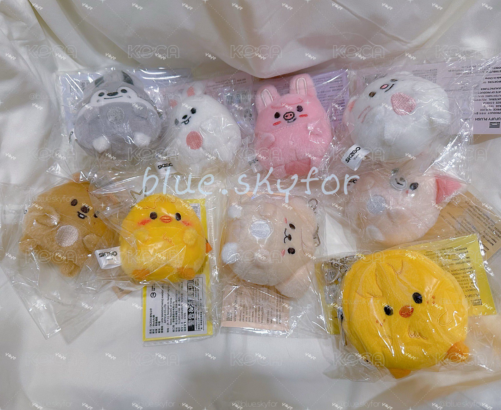 SKZ 動物方城市 磁鐵 貼紙包 蛋娃 零錢包 大坐娃