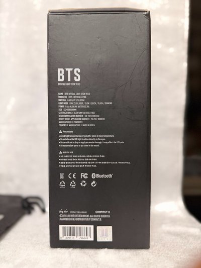 【官方正品】BTS 防彈少年團三代手燈 阿米棒 ARMY BOMB Ver.3（7人小卡全齊/保存良好）💜