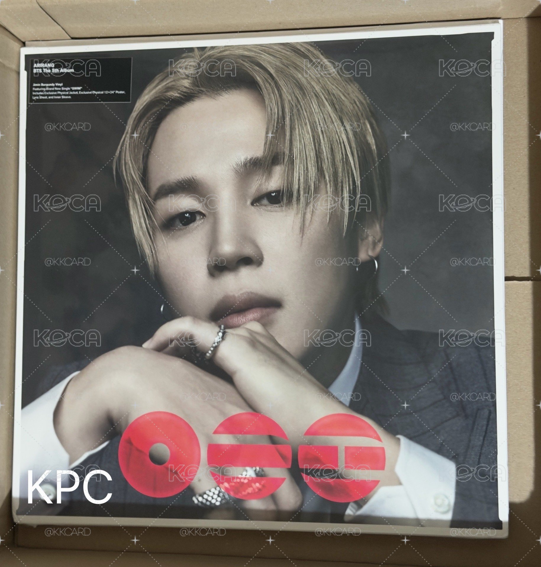 現貨速出 BTS JIMIN 黑膠