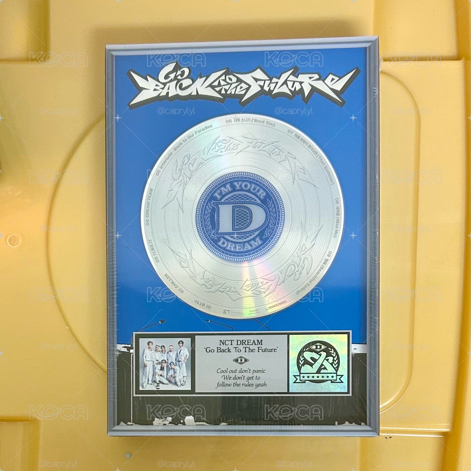 免包手 現貨 全新 未拆專 NCT DREAM 正規五 l am the future ver. BTTF 專輯 CD