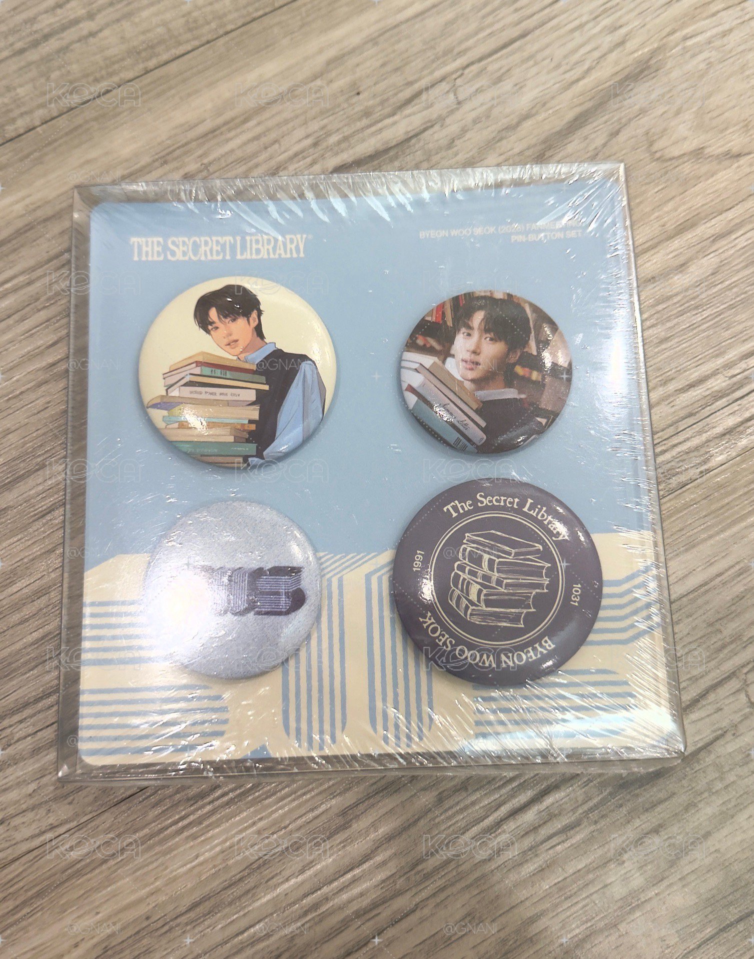 售 邊佑錫 FM徽章 set