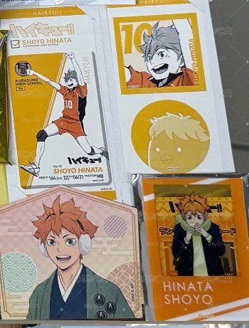 IG 排球少年 暖呼呼系列 壓克力卡 和服繪馬貼紙 新跳躍手機貼紙 日向