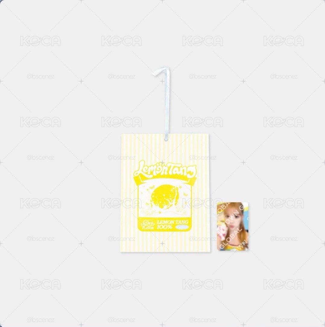 🎀非現貨 迷二 Lemon Tang 線上快閃店 香包含卡 Stella