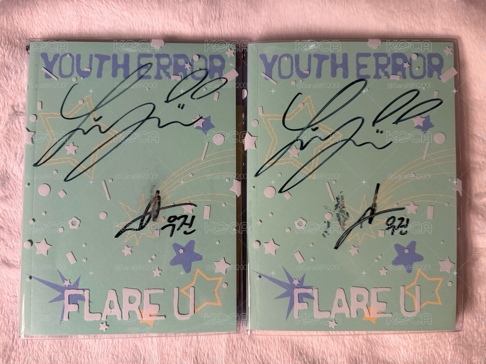 YOUTH ERROR hello82 Diary ver. 親簽 專輯 （有廠損）