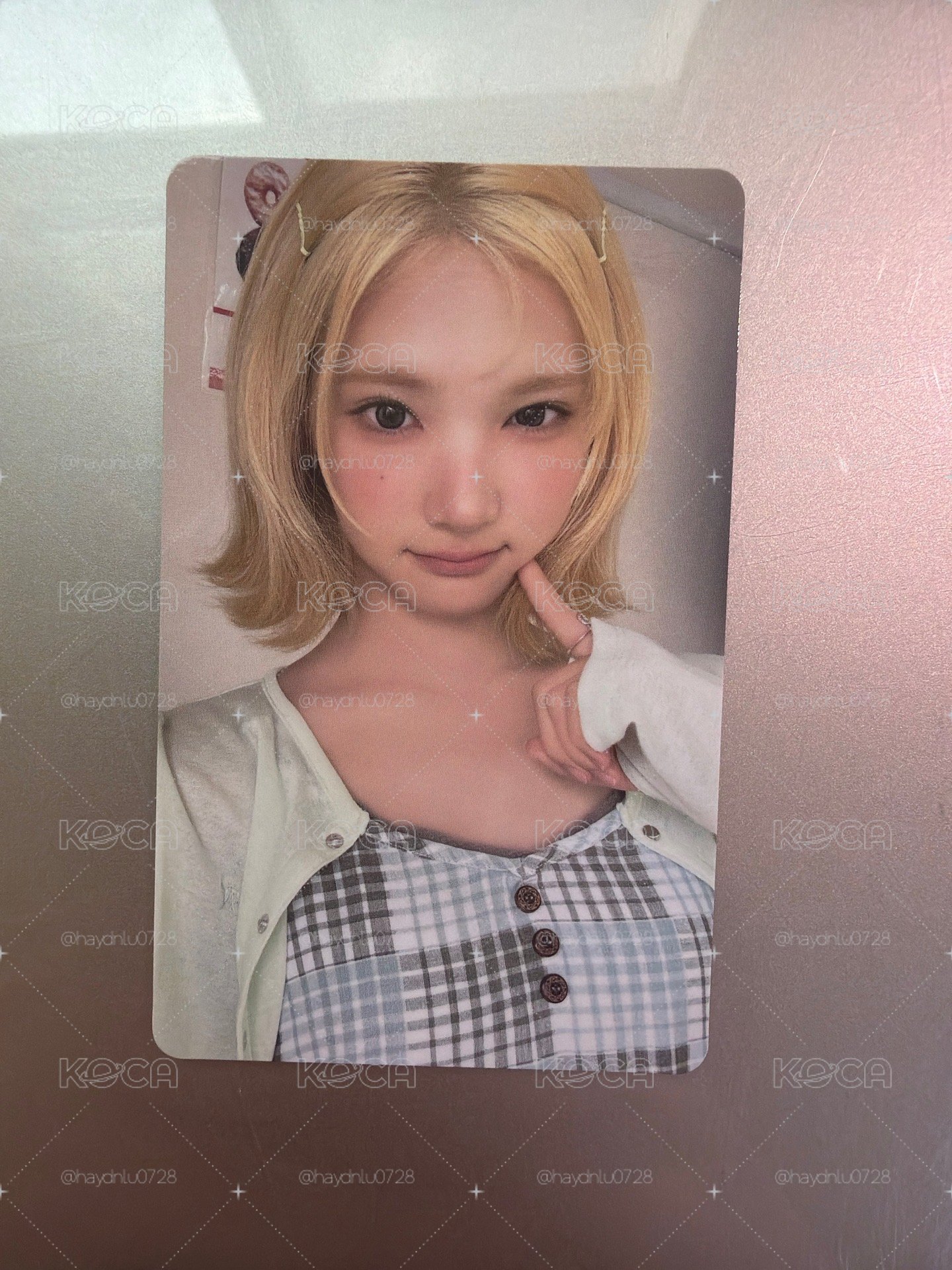 現貨當日出貨/JP單一 塔店 特典卡 Jiwoo