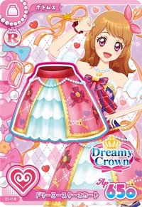 安可！ 下裝 甜美 Dreamy Crown
