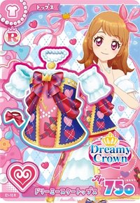 安可！ 上衣 甜美 Dreamy Crown