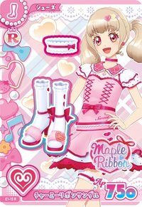 安可！ 鞋子 甜美 Maple Ribbon