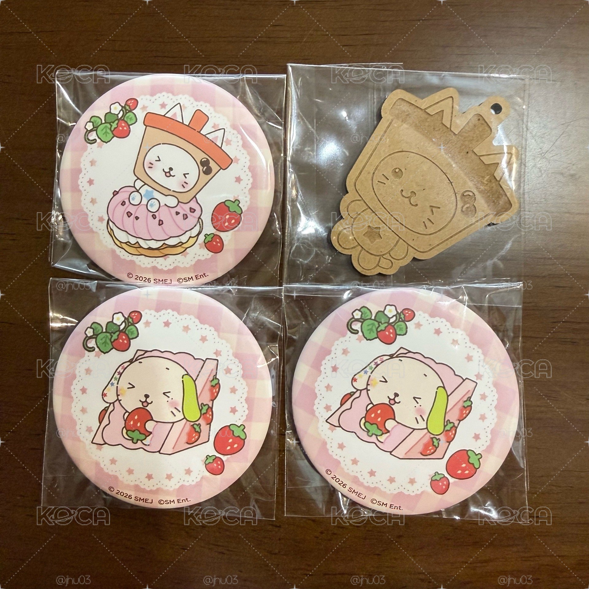 日本草莓烘焙快閃 隨機物 yushi ryo