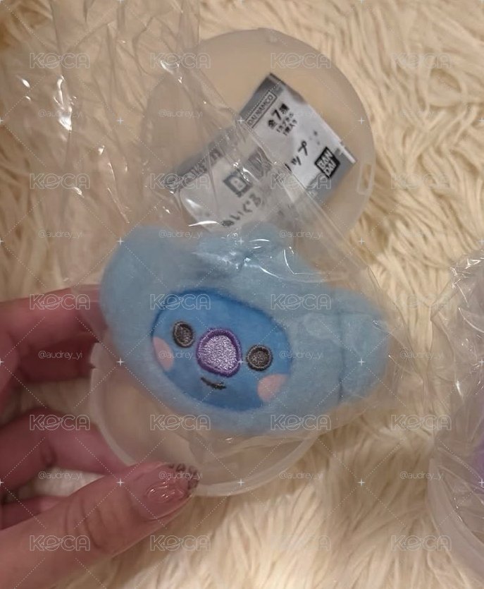 現貨BT21毛絨髮夾 KOYA