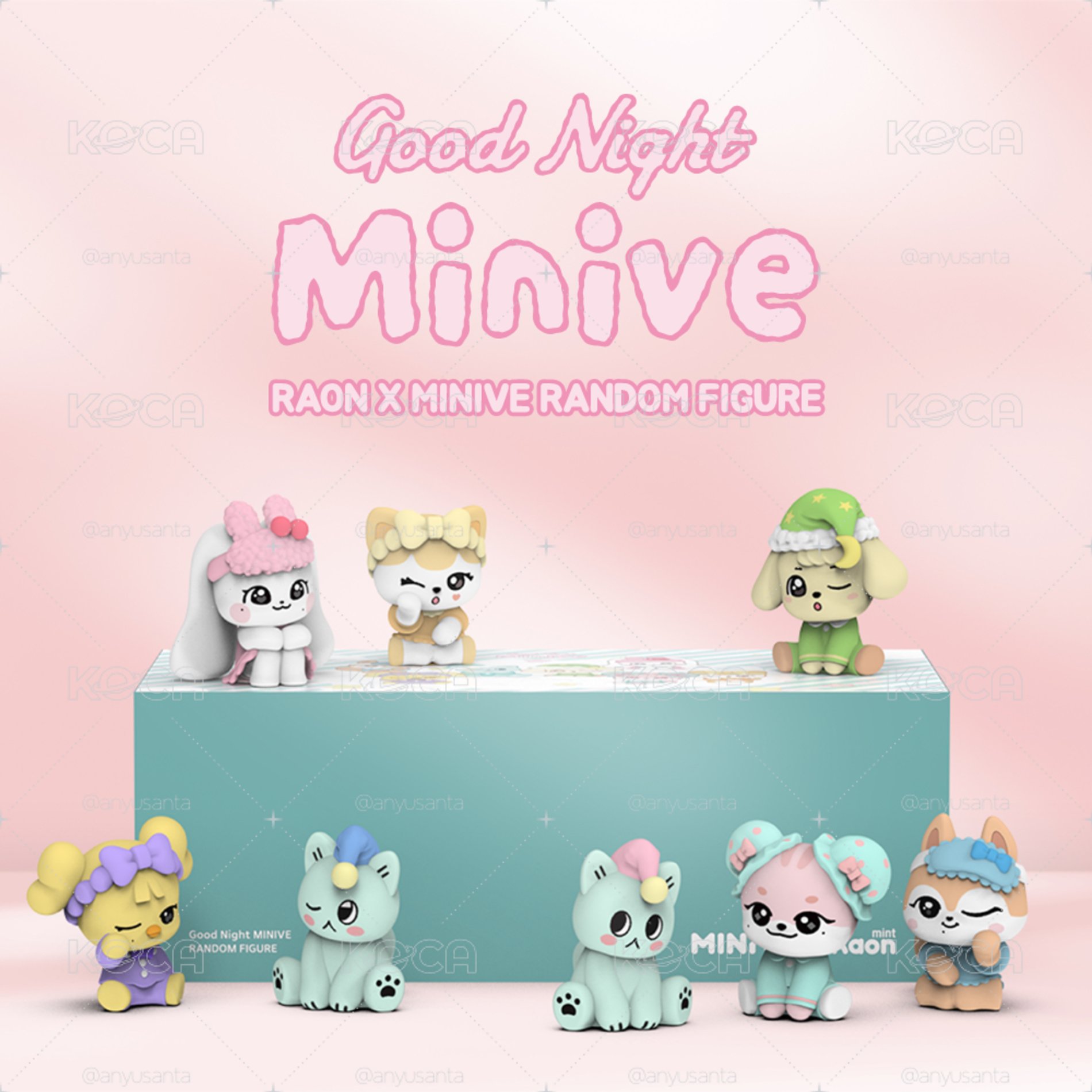 RAON X MINIVE 盲盒/充電組