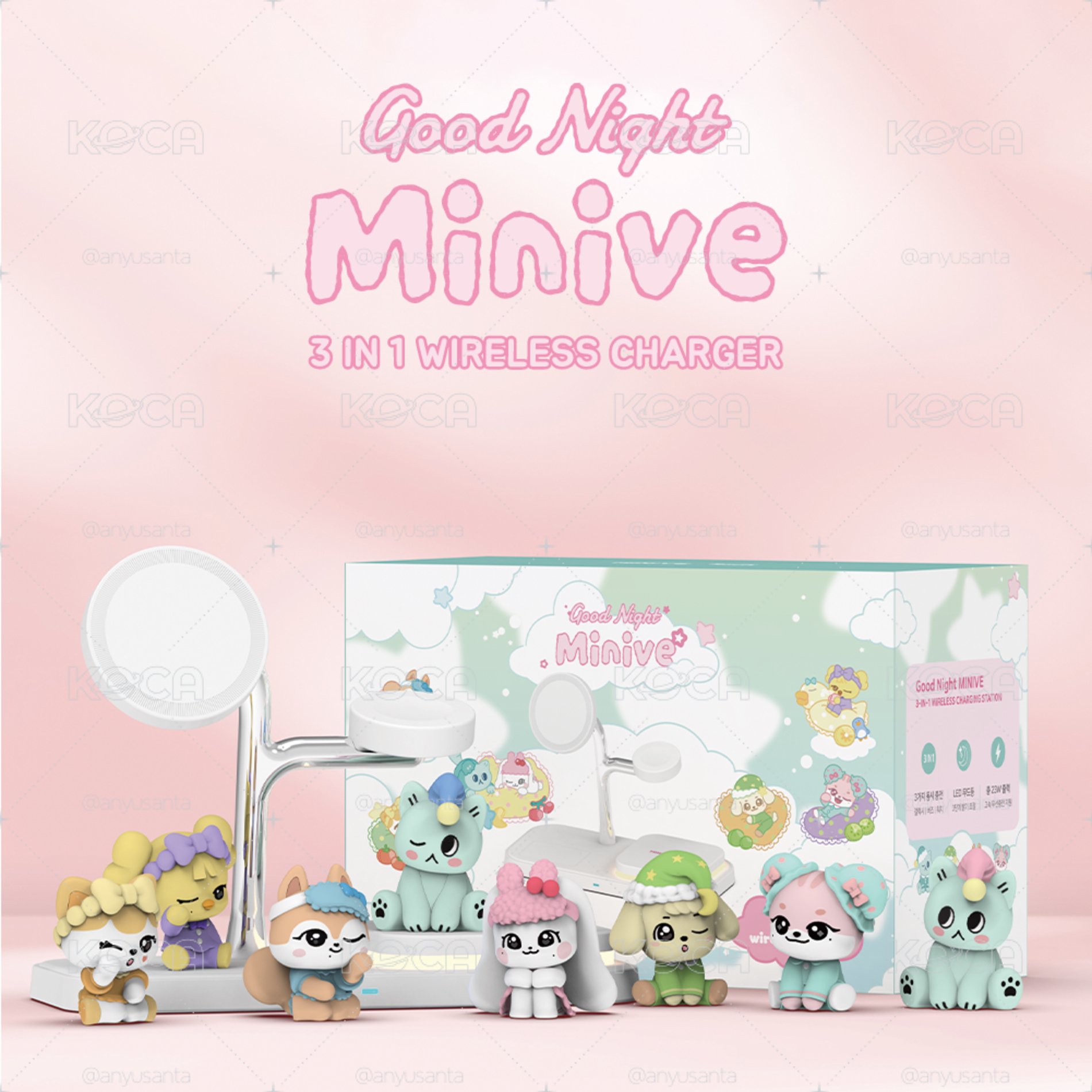 RAON X MINIVE 盲盒/充電組