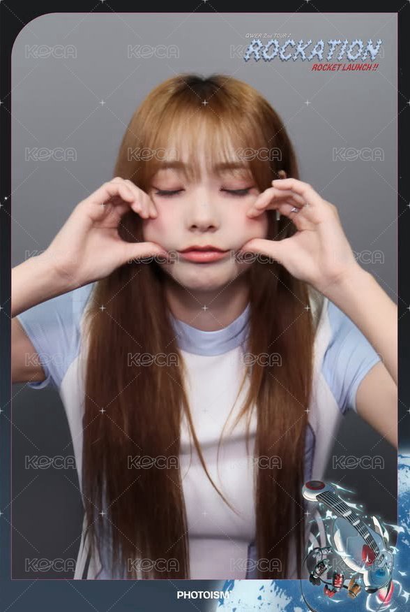 二巡 snapism 人生四格卡 / 拍貼 A ver. 貼紙 背面
