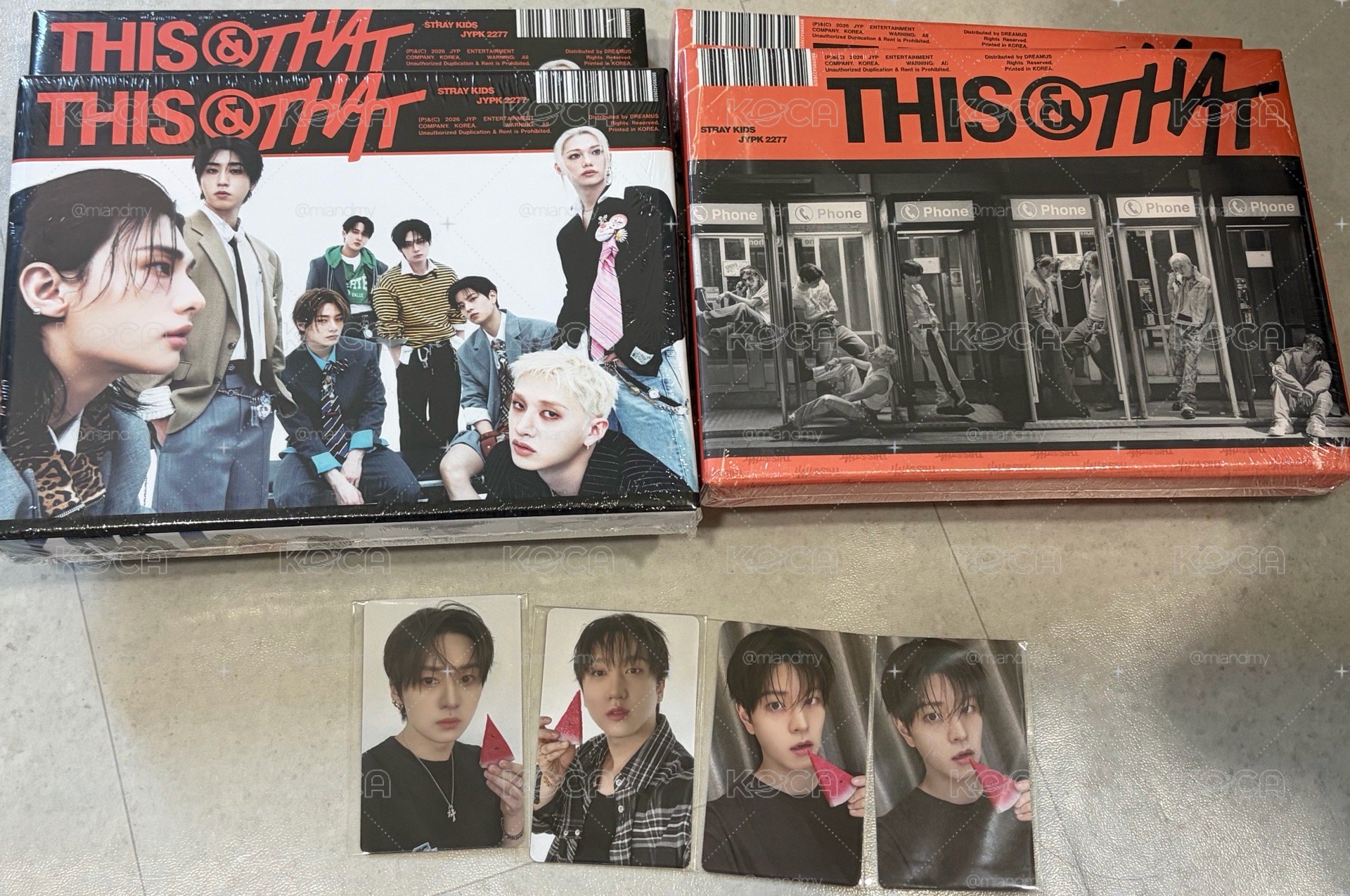 SKZ THIS&THAT 普版未拆專輯一套