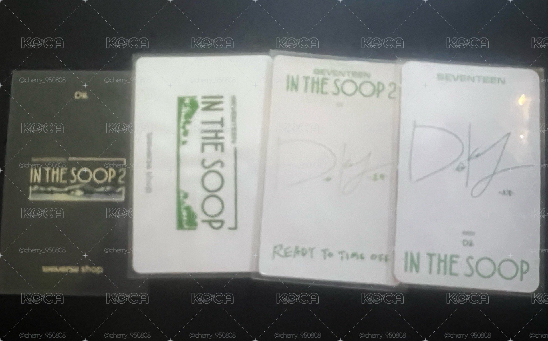SEVENTEEN 李碩珉 In The Soop系列小卡