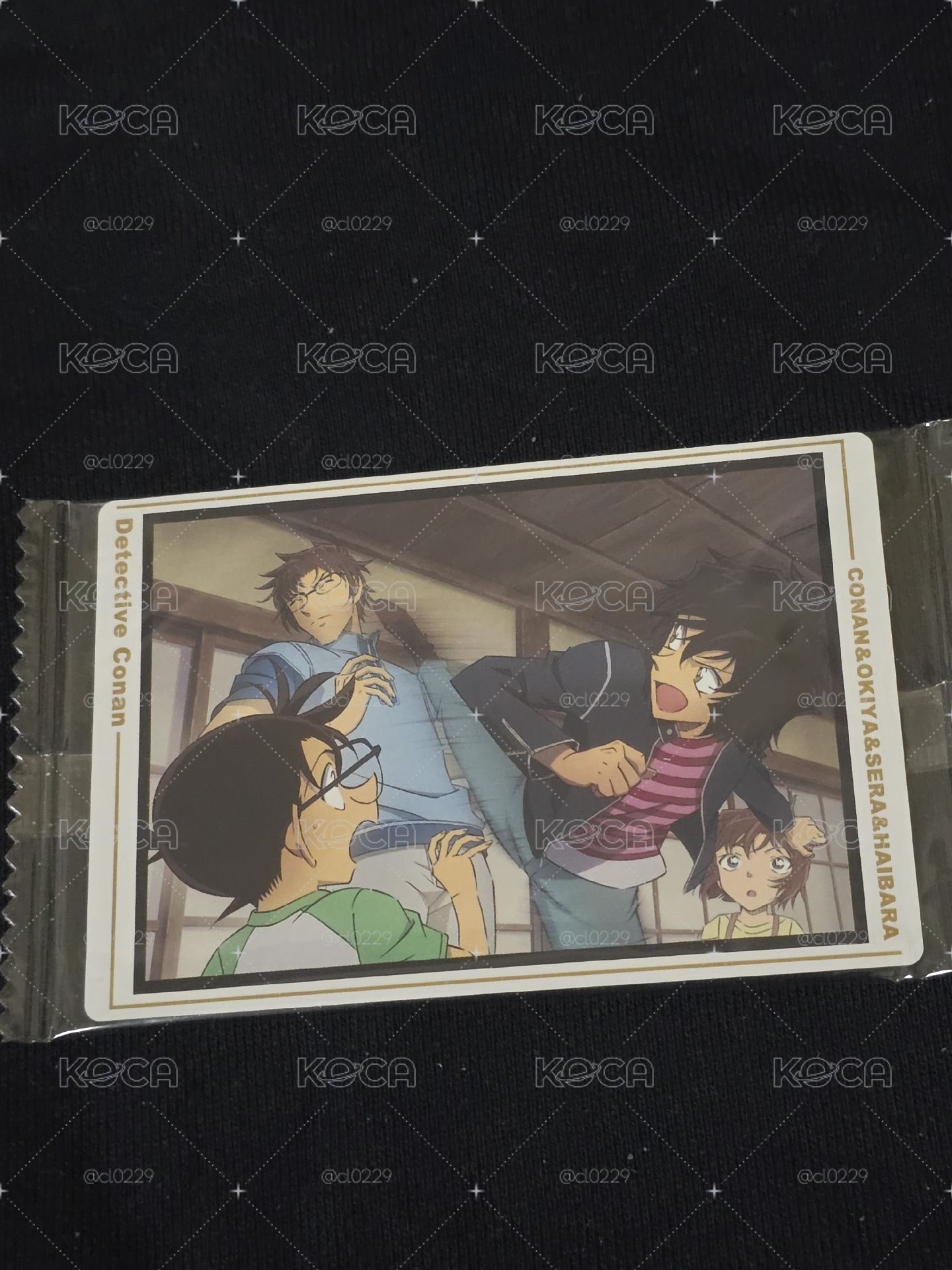 昴＆真純＆柯南＆小哀_餅卡