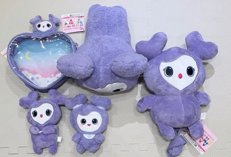 GIGO盤SANA 💜🐹共六樣