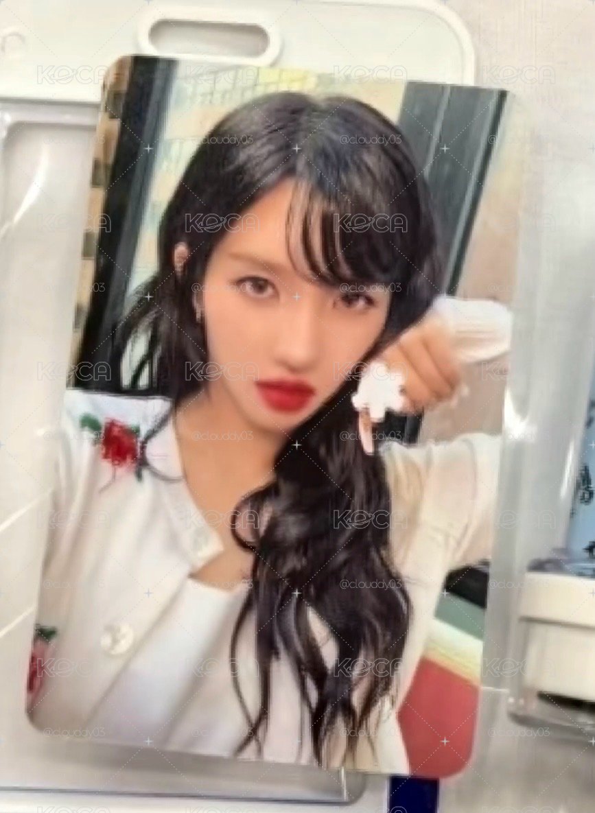 小娟solo打歌/逆應援卡