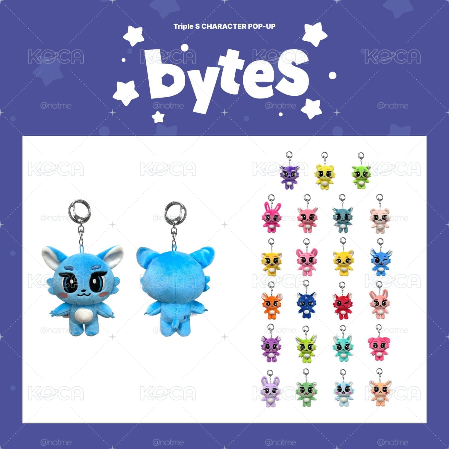 tripleS byteS 娃娃吊飾 預購