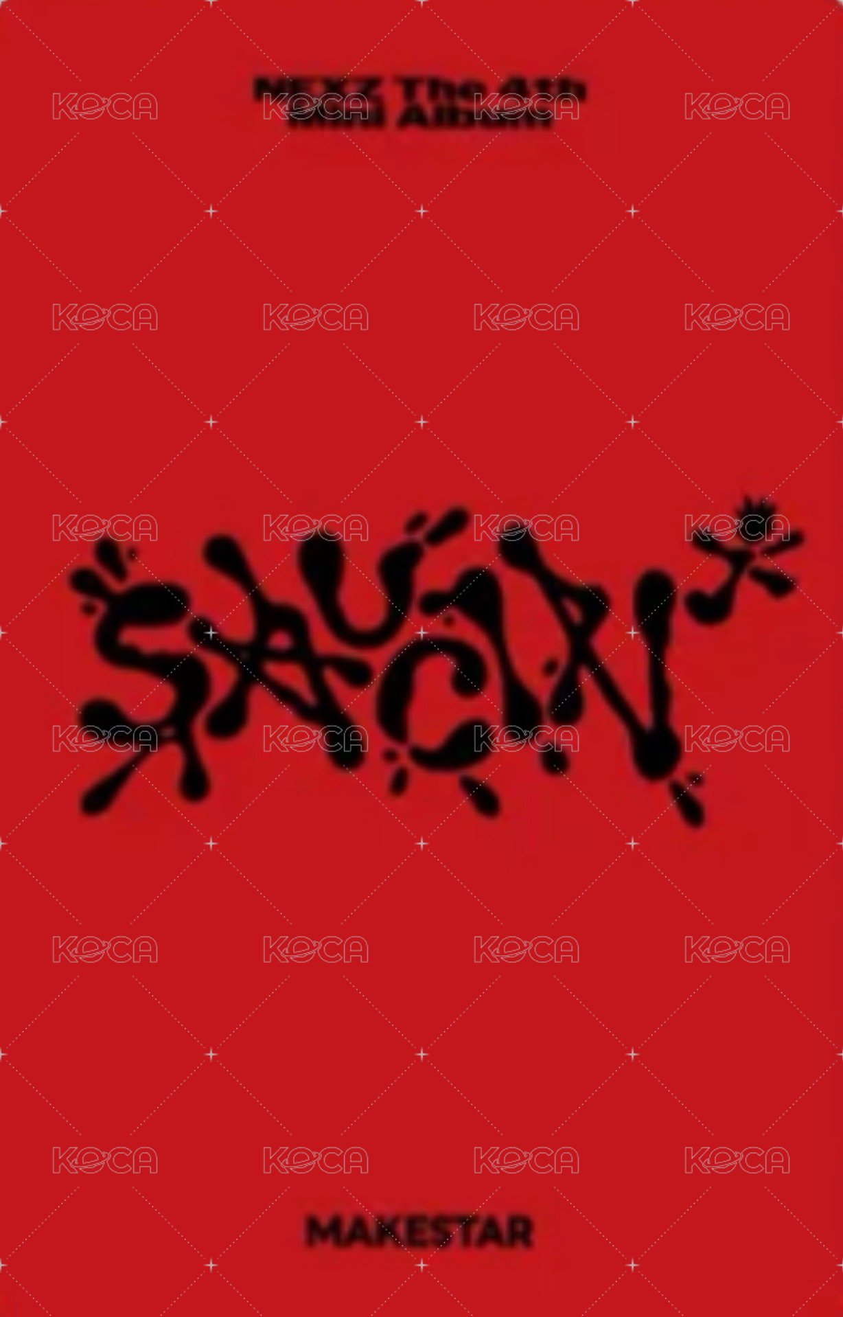 SAUCIN’ ms 東京線下 合照會 簽售卡  背面