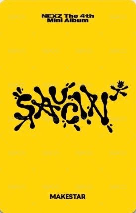 SAUCIN’ ms 2.0 簽售卡  背面
