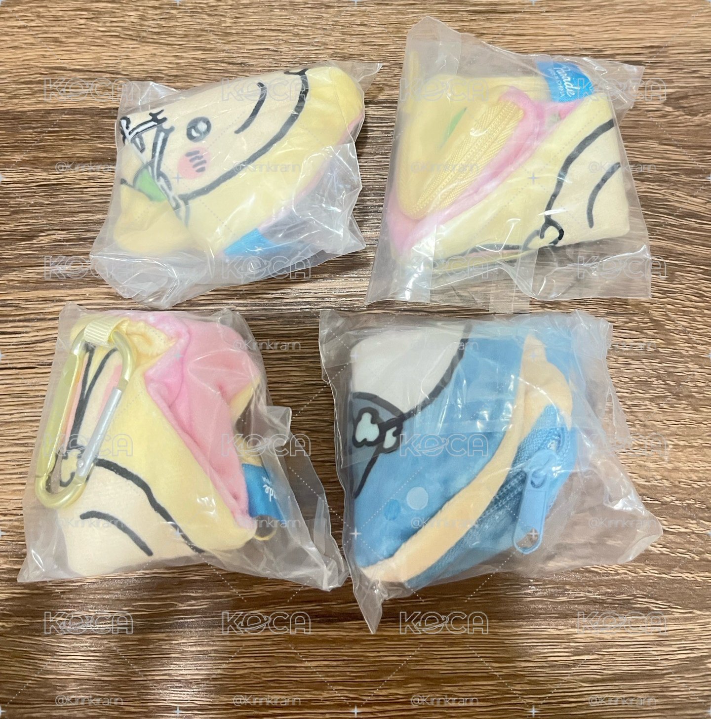 人魚島系列扭蛋 兔兔錢包