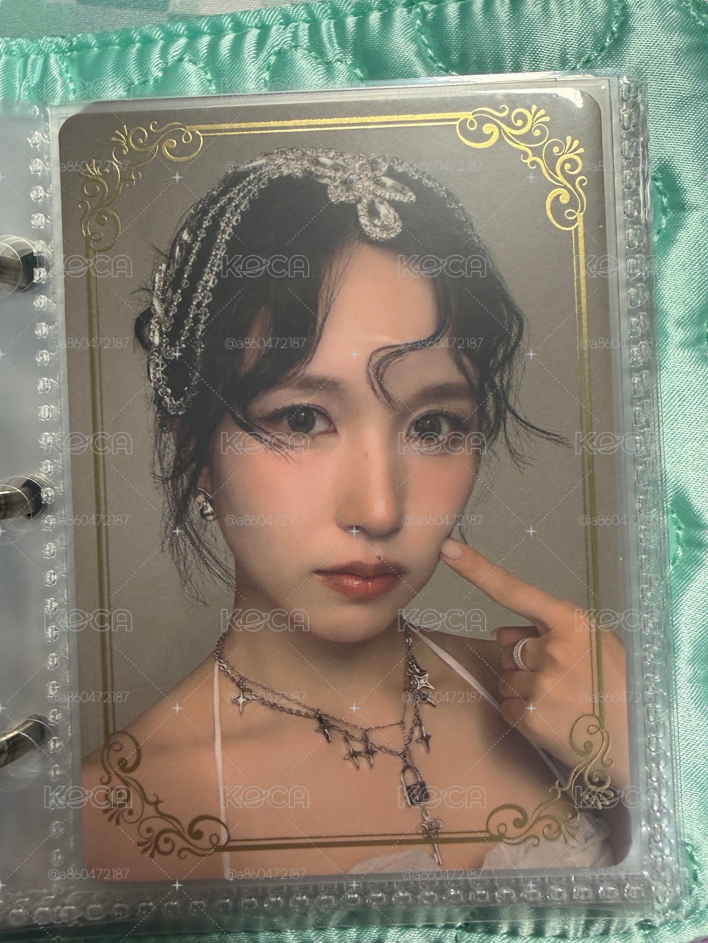 MISAMO MINA金邊幸運卡