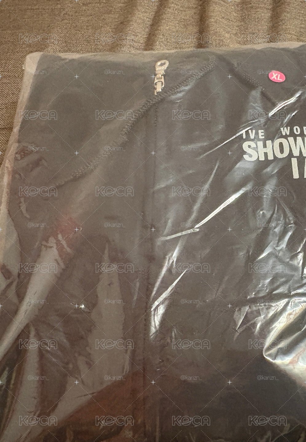 IVE 臺北場週外套 XL
