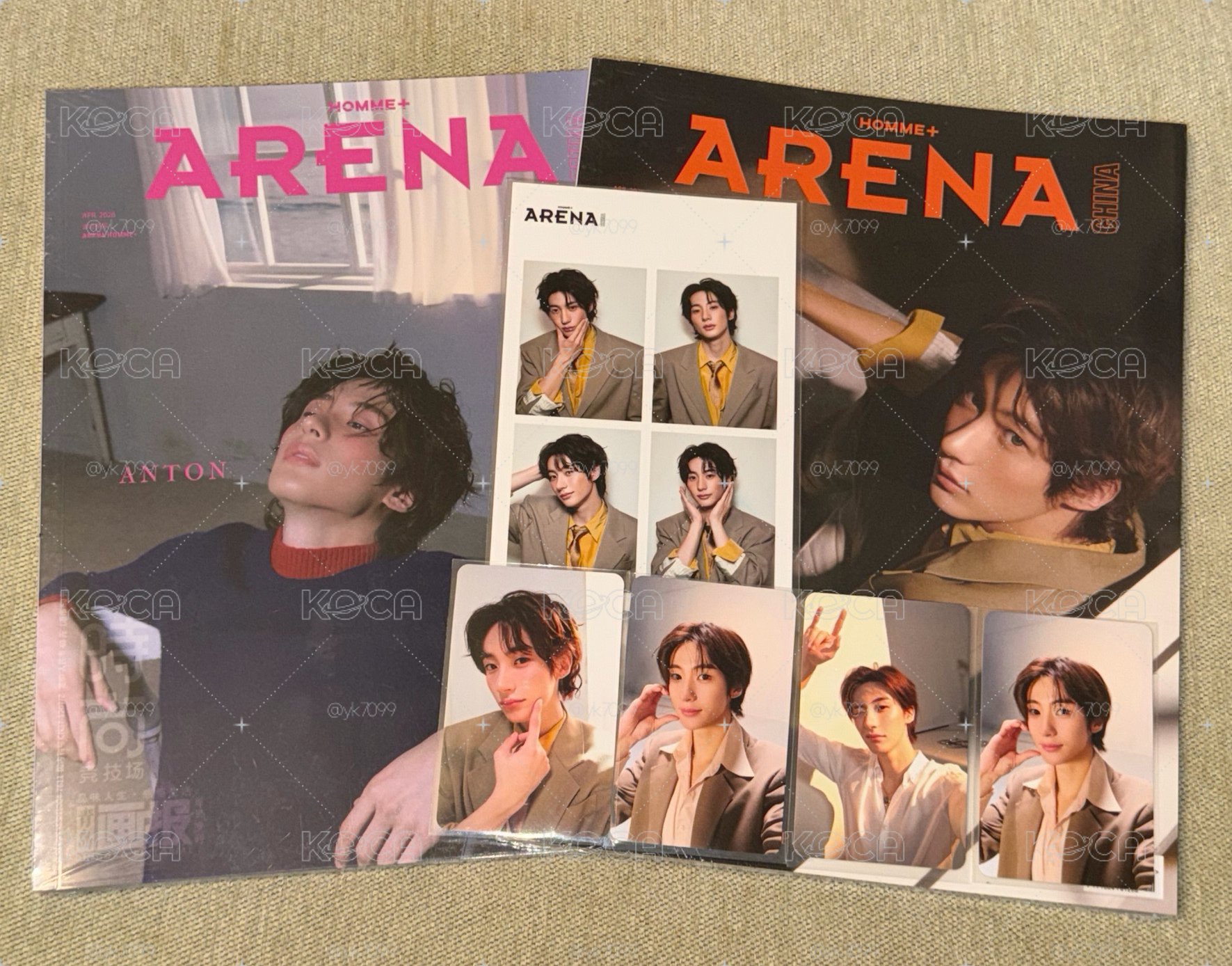 安桶雜誌+小卡