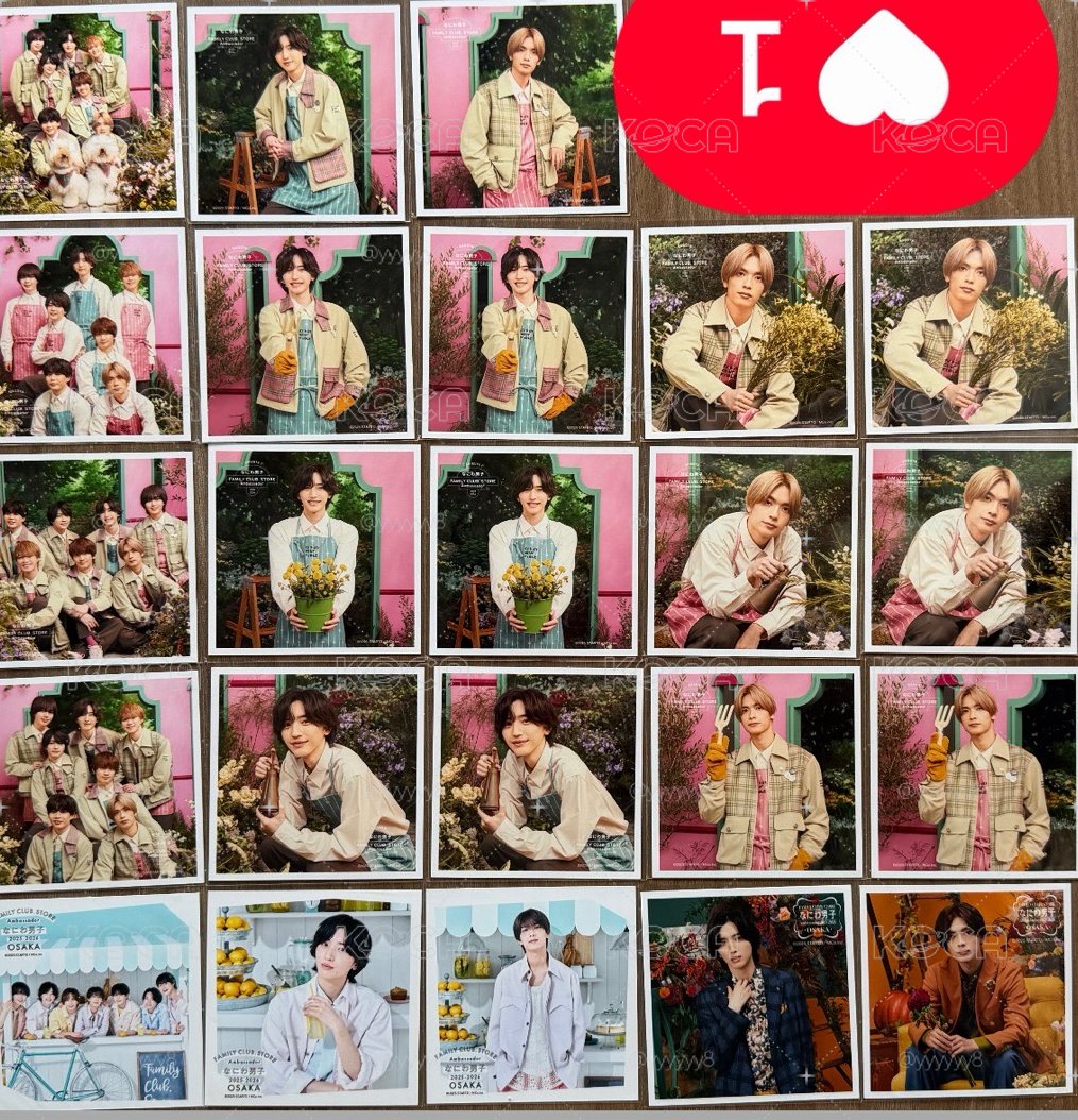 現貨 FAMILY CLUB.STORE 2025-2026 宣傳大使 團體 道枝駿佑 高橋恭平 限定 方形照