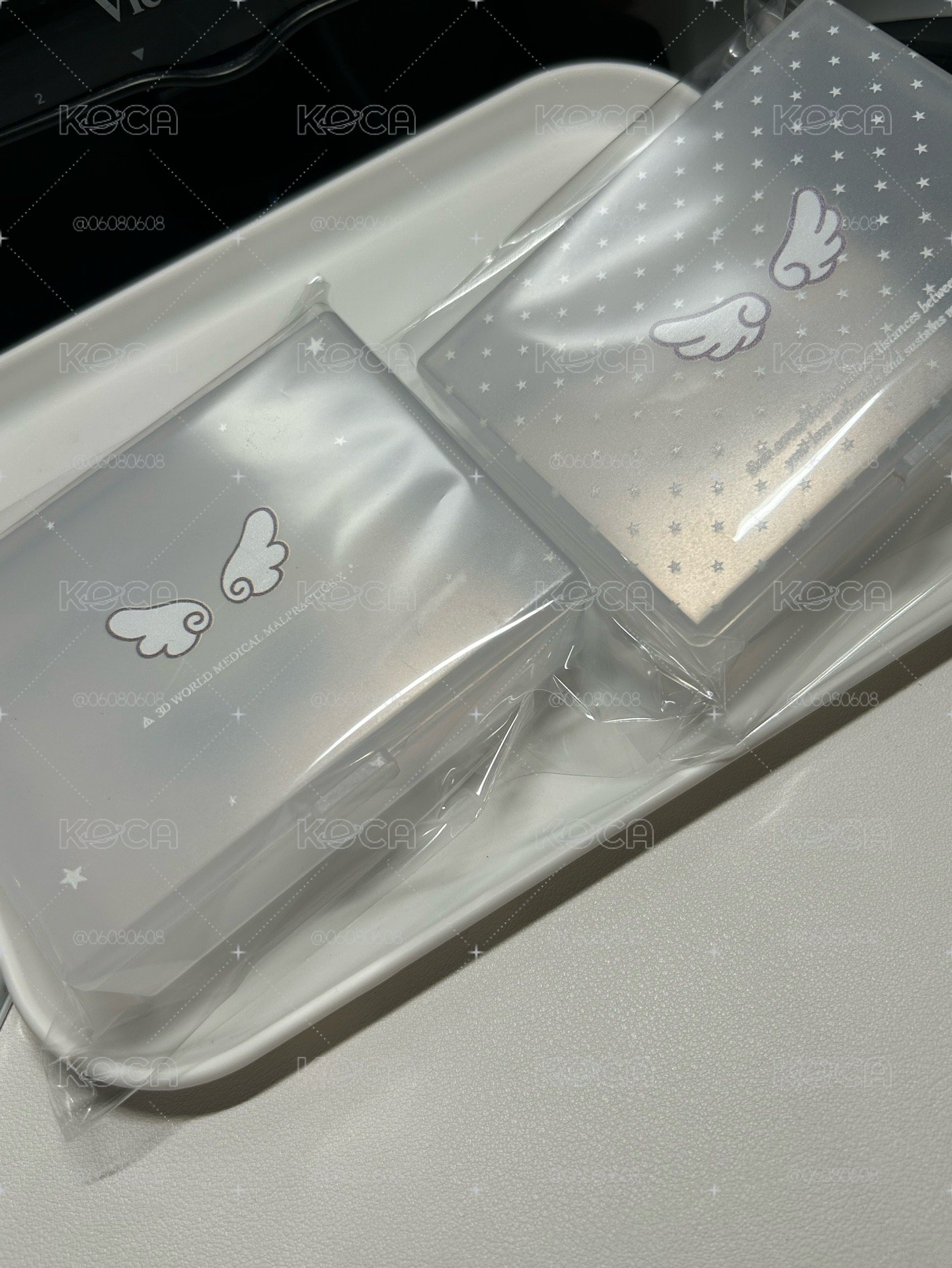 波點翅膀磨砂收納盒