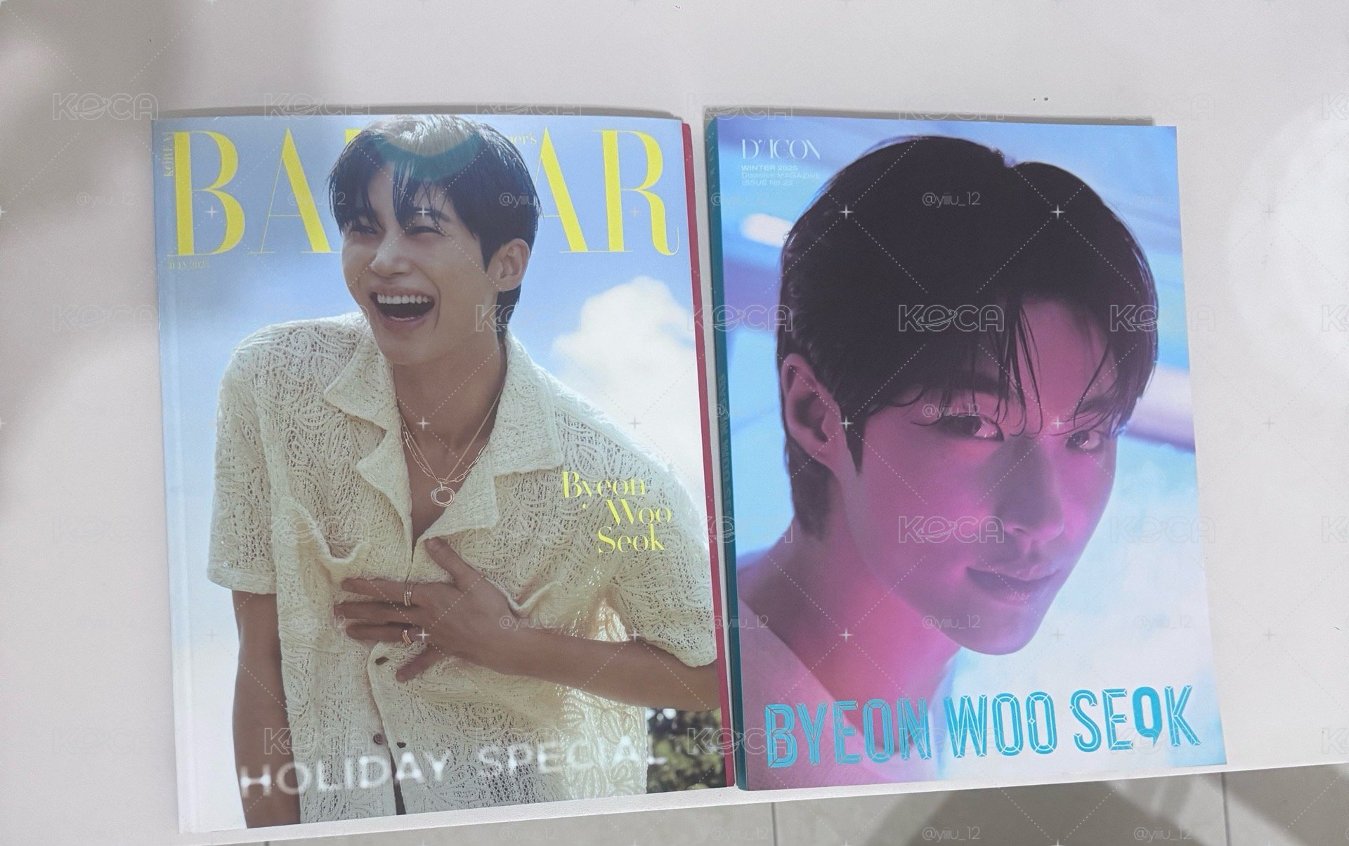 邊佑錫雜誌