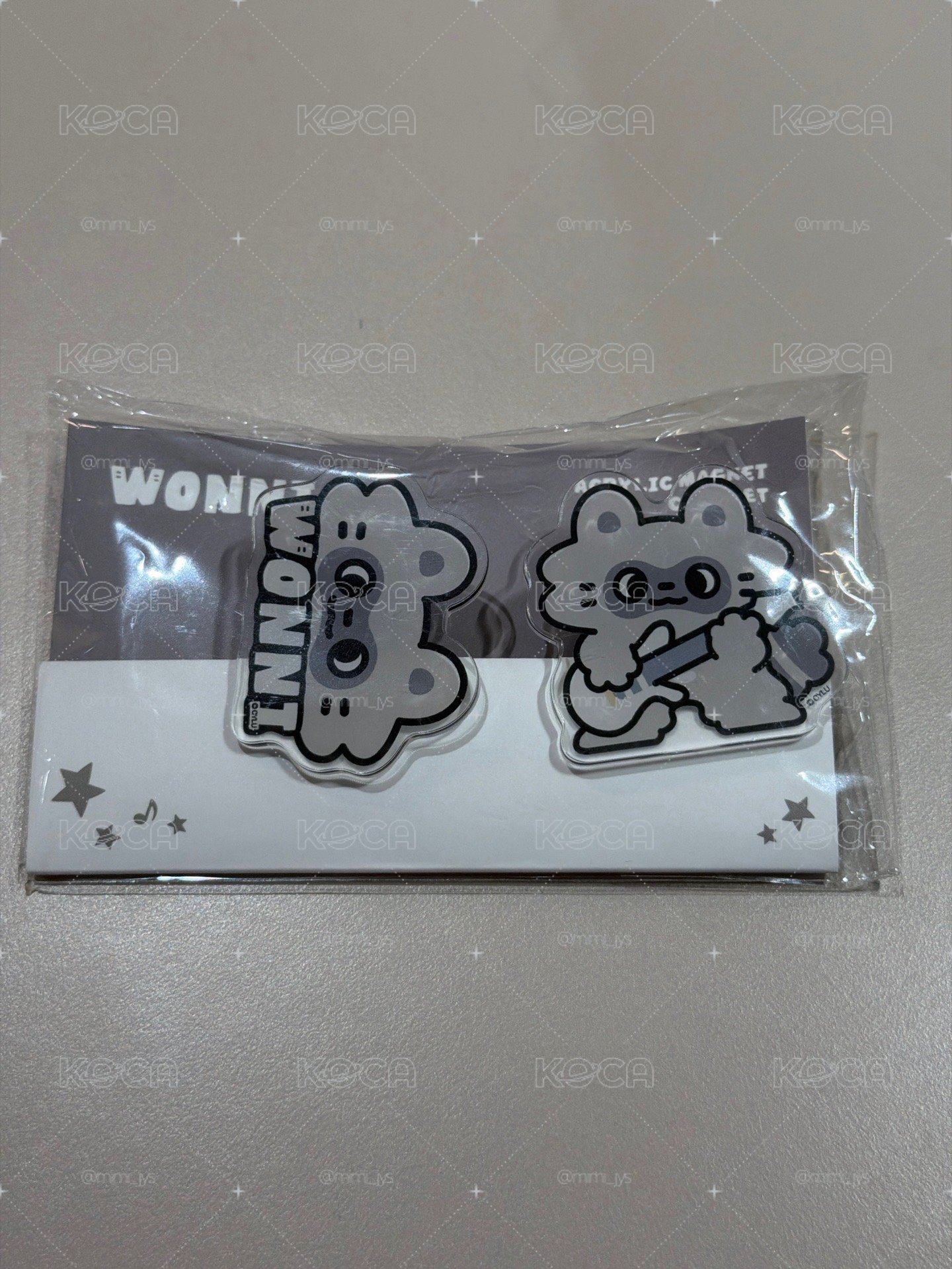 CYLU ACRYLIC MAGNET CLIP SET （壓克力磁鐵夾組）
