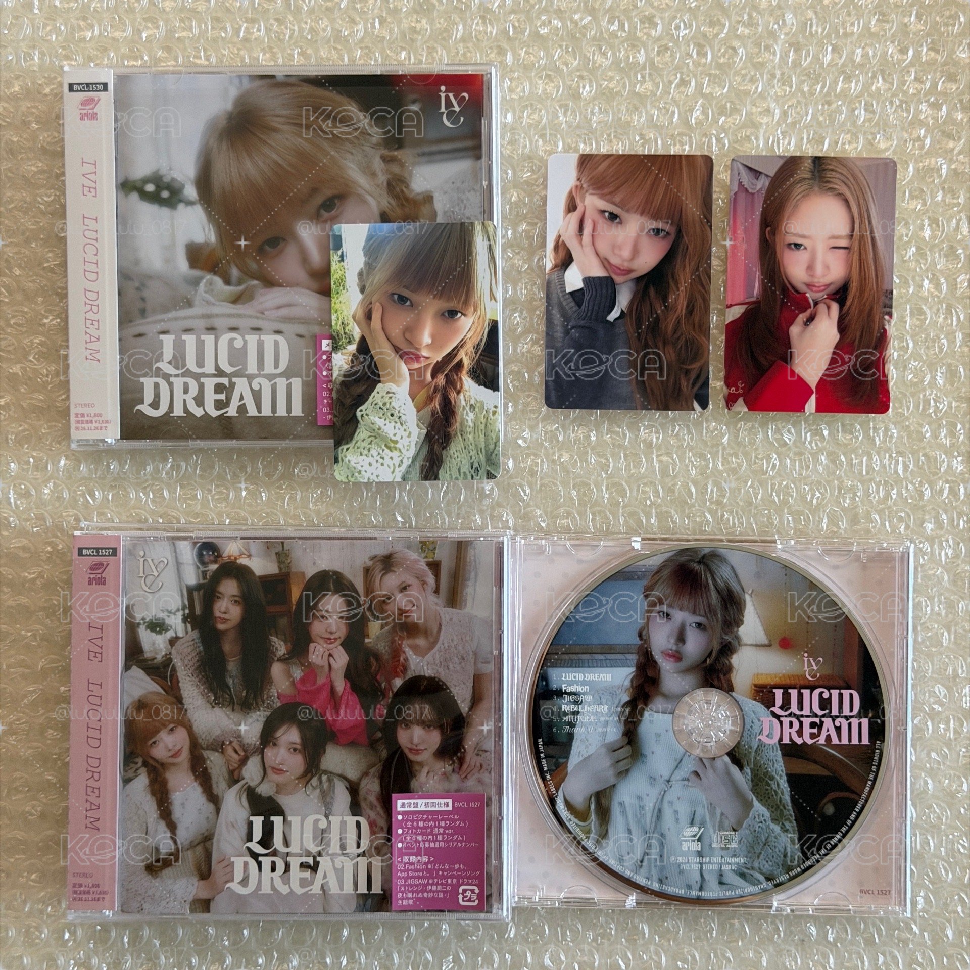 IVE日專LUCID DREAM怜周邊🐤