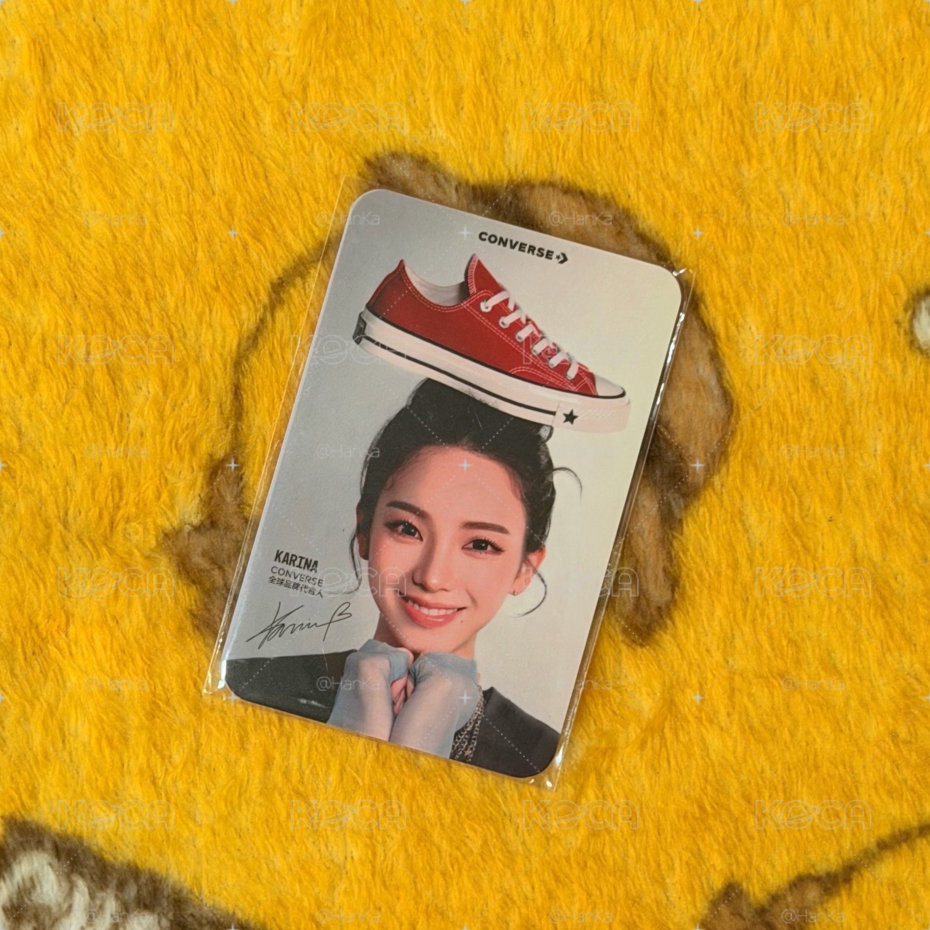 Karina Converse代言卡